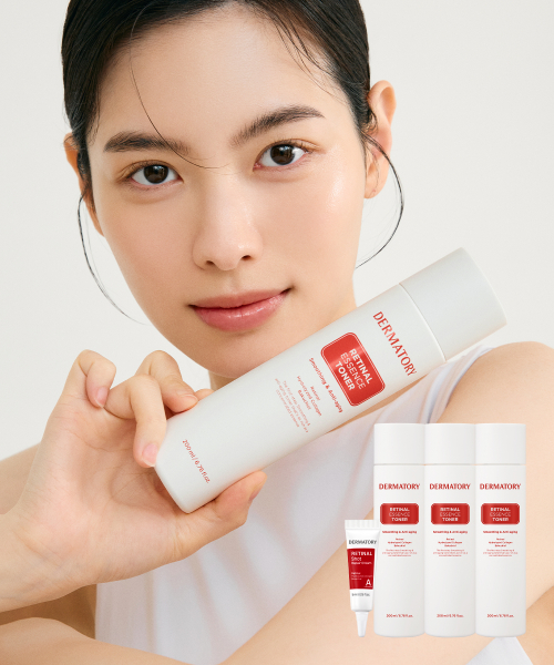 더마토리() [팩토닦토][3개묶음] 프로 비타 에이 레티날 에센스 토너 200ml [증정] 레티날크림5ml 상품 이미지