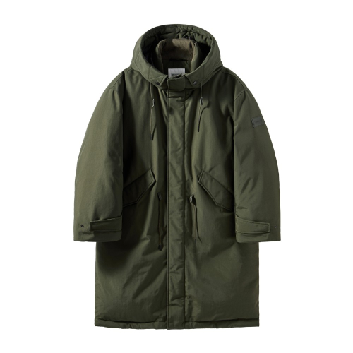CORDURA LONG PARKA - D/KHAKI (P244MDW514)