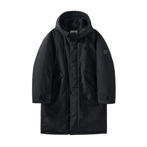 CORDURA LONG PARKA - BLACK (P244MDW514)