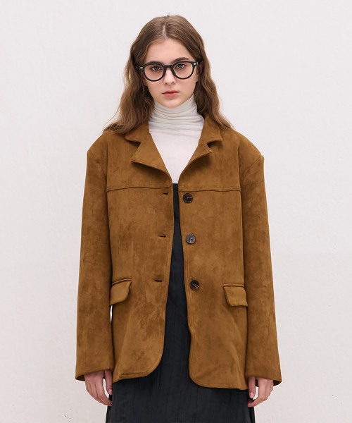 Замшевая куртка Brown