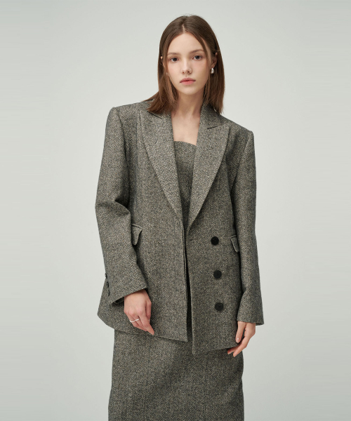 Ines Jacket _ Dark Grey