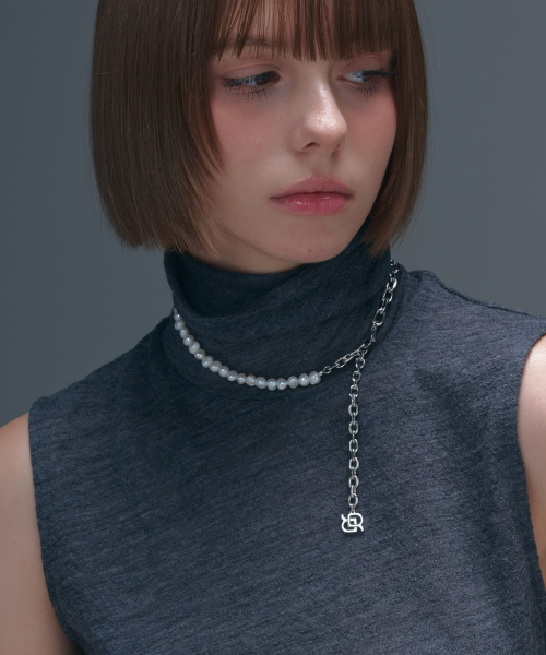 ネックレス・ペンダント ROMANTINUER SN183 Adjustable Pearl Necklace 로맨티누어(ROMANTINUER) SN.183 Adjustable Pearl Necklace