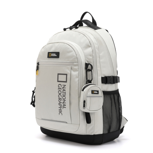 내셔널지오그래픽() 빅로고 심플 백팩 BEIGE 상품 이미지
