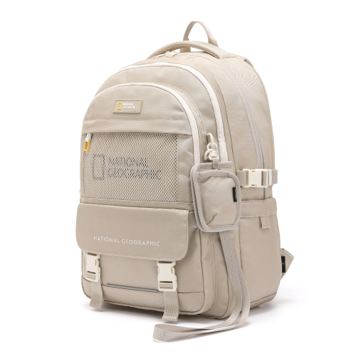 내셔널지오그래픽() 플랩 포켓 백팩 BEIGE 상품 이미지