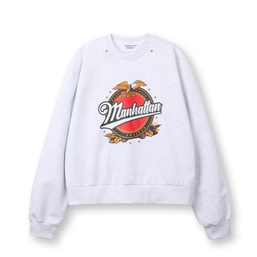 Свитшот Manhattan Beerstar Back Melange