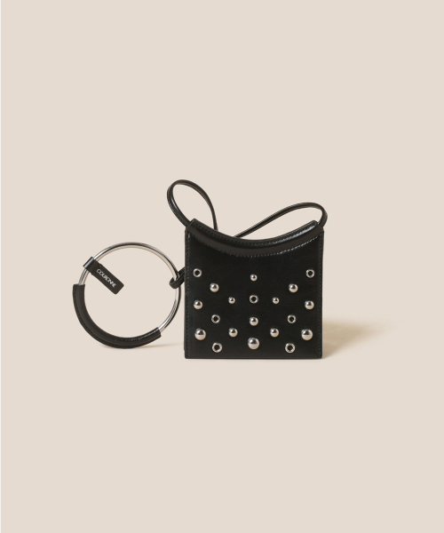 折りたたみ財布 COURONNE Savoir Card Wallet Black RCWGX24642BKX 쿠론(COURONNE) Savoir Card Wallet (Black)_RCWGX24642BKX