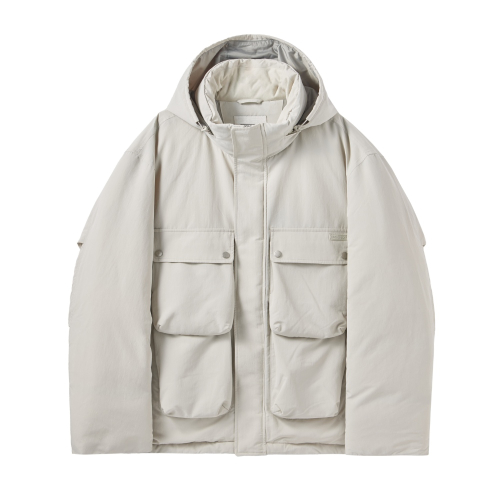 BRITISH CAMPER HOOD DOWN - L/GREY (P244MDW510)