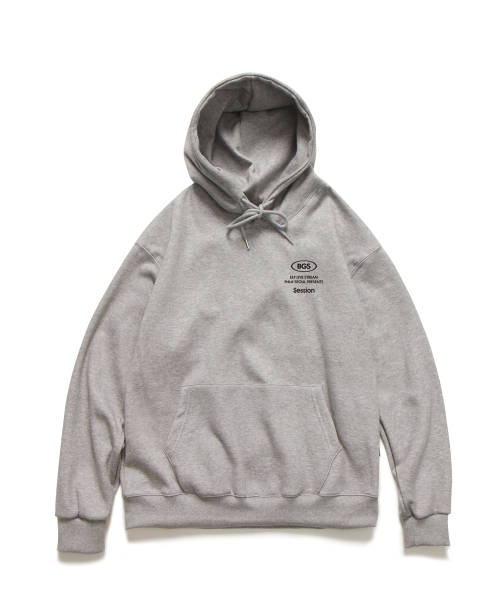 Худи BEEKEIGRAPHICS HOOD GREY
