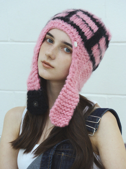 joy pattern trooper hat_5color