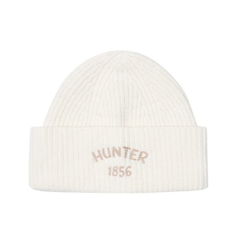 헌터 [UNISEX] 립 니트 캐시미어 비니- 아이보리 HBW0006CHZIVO