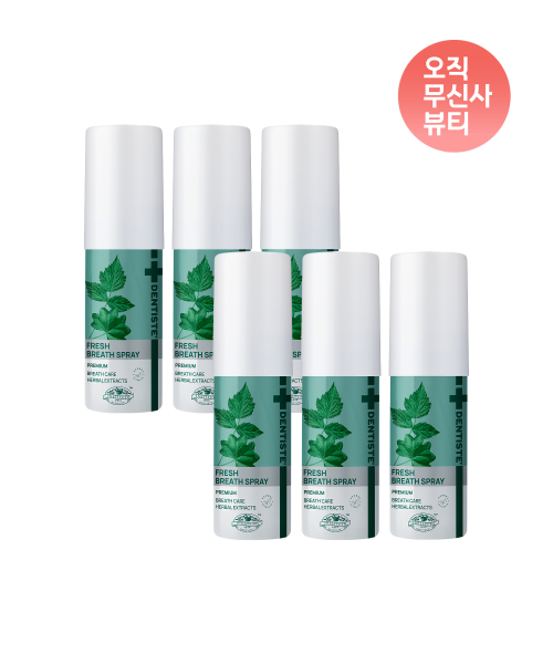 덴티스테 브레스 스프레이 15ml x 6개