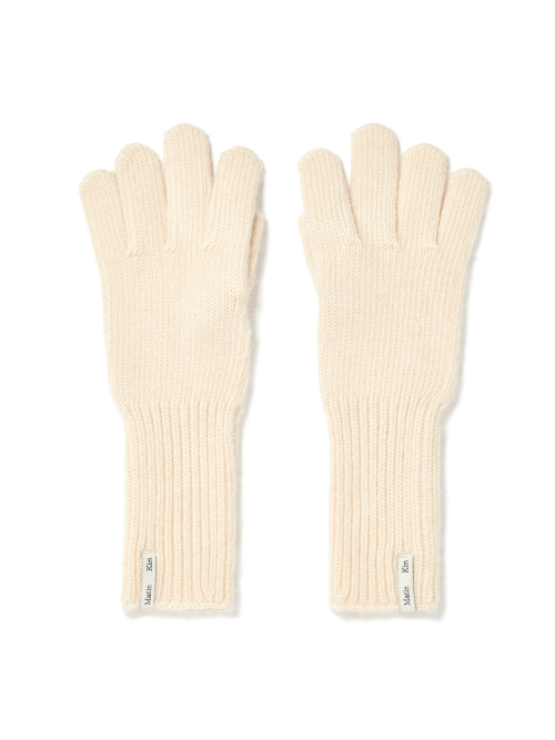 마뗑킴(MATIN KIM) FINGER HOLE LONG GLOVES IN IVORY - 사이즈