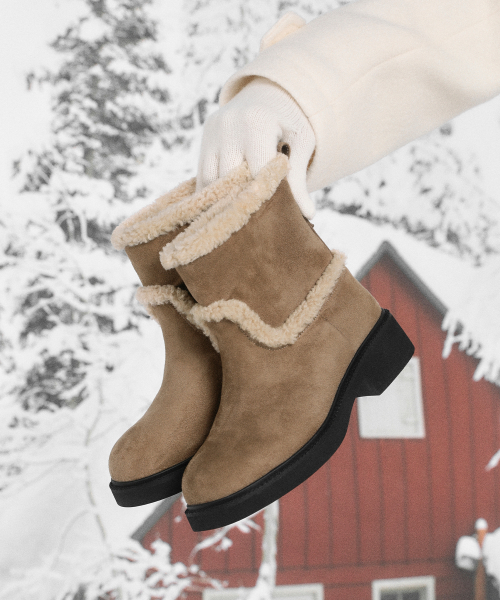 Martha Fur Lined Boots (4cm)