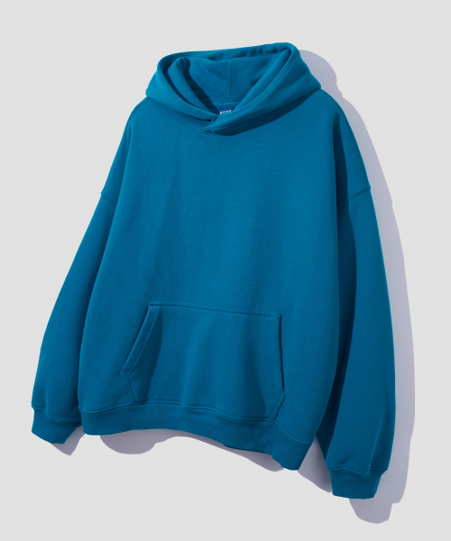 Оверсайз худи Essential Peach Blue (с начесом)