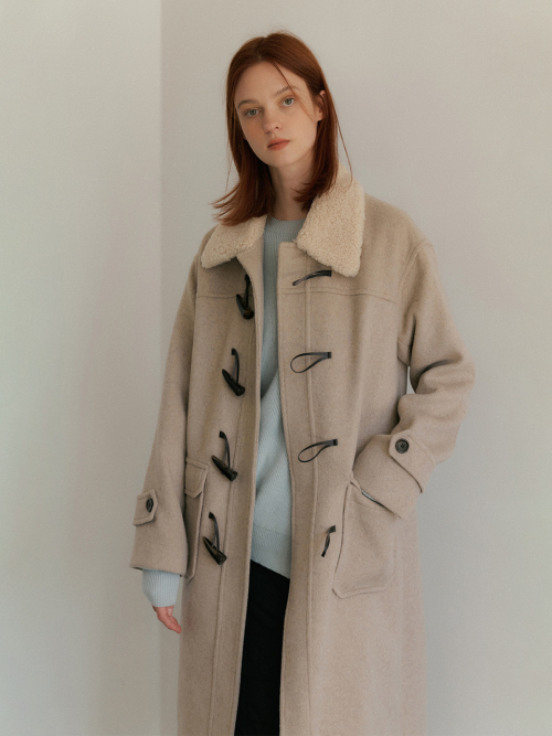 Over fit Duffle coat