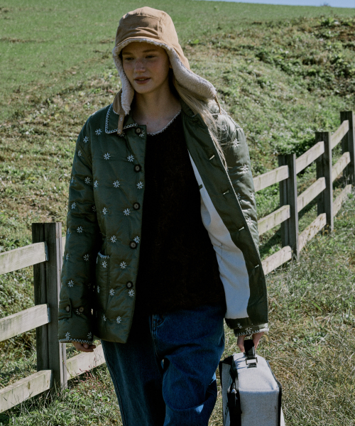 Kyoto quilted work jacket