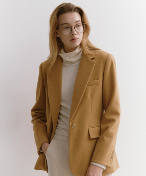 Жакет из мериносовой шерсти (Beige)