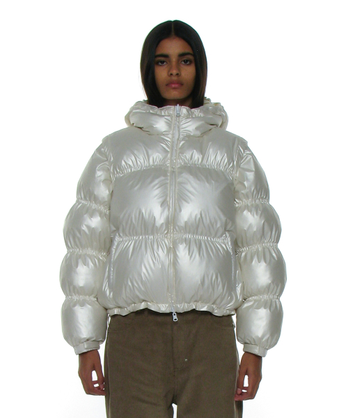 Двусторонняя парка с капюшоном 3M Thinsulate 2WAY Ivory