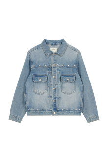 韓国商品/DEINET BUTTON POINT DENIM JACKET 韓国商品/DEINET BUTTON POINT DENIM JACKET