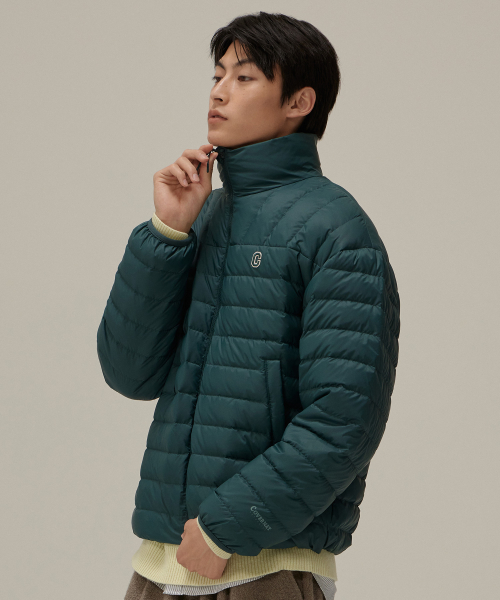 커버낫() 24FW RDS 커버라이트 패커블 다운 틸 그린 상품 이미지