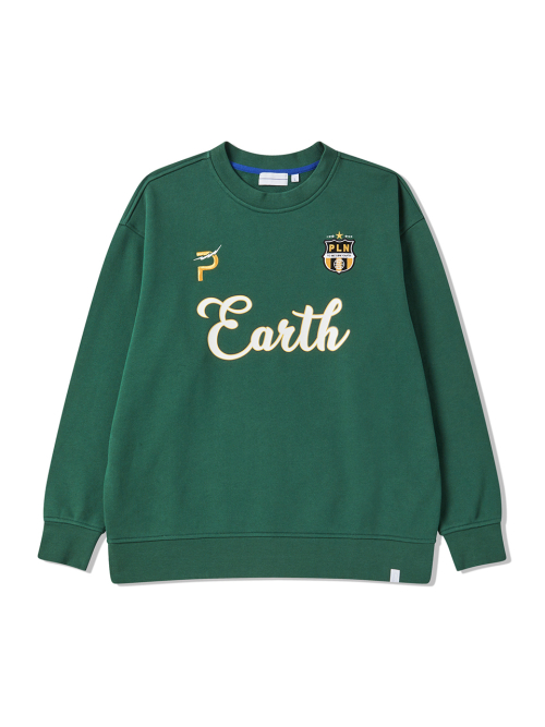 Свитшот Earth Team green