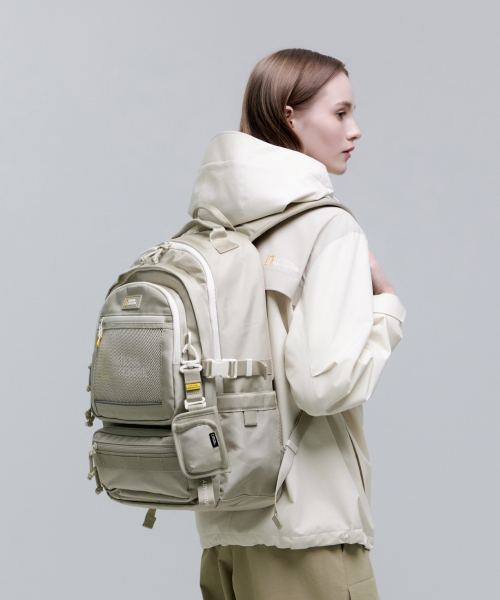 내셔널지오그래픽() 2단 포켓 백팩 BEIGE 상품 이미지