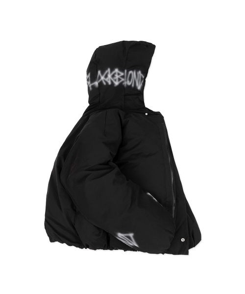 LUKAMACHAIN STARBOY PUFFER JACKET BLACK