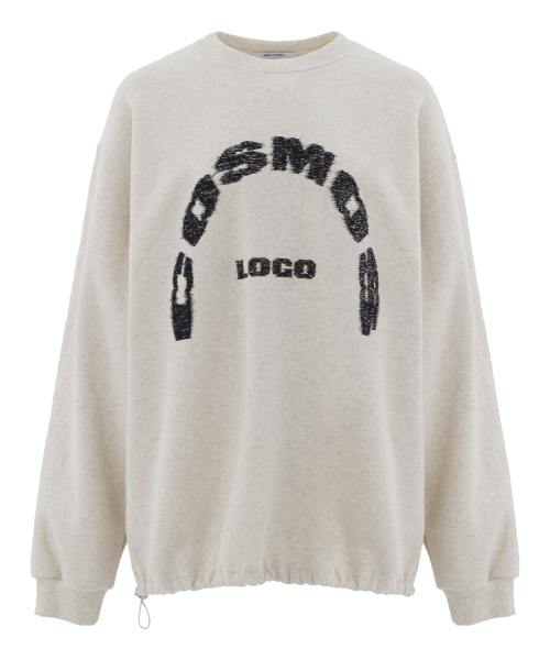 Флисовая футболка COSMOS T-SHIRT IN OATMEAL