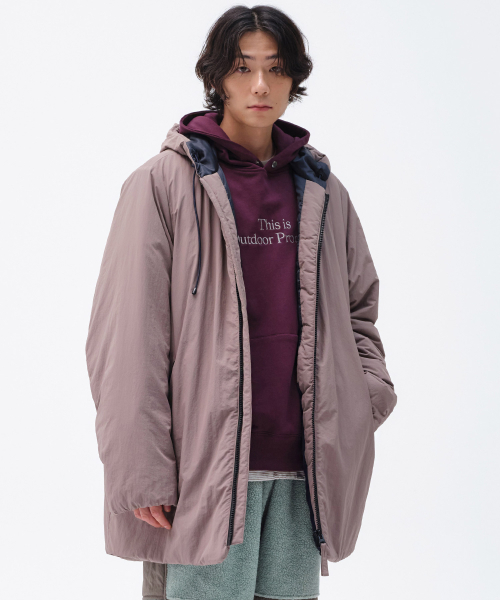 MIDDLE BENCH HOOD PARKA (GRAY)