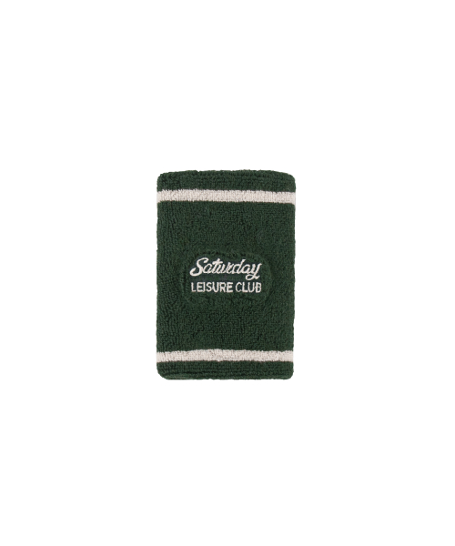 세러데이 레저 클럽 Leisure Wristband - British Racing Green & Ivory