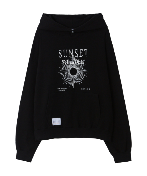 Sunset Худи-Black