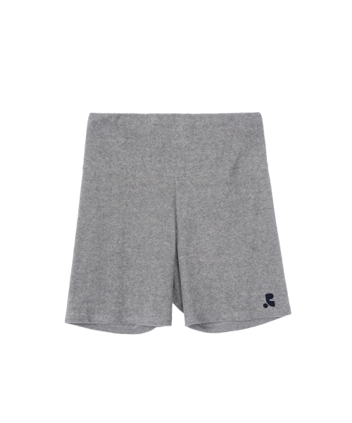 RR TERRY BIKE SHORTS - GREY
