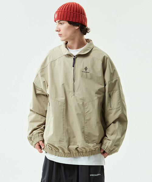 스페셜게스트(SPECIAL GUEST) EASY WIDE ANORAK JACKET N 3Layer (Pale