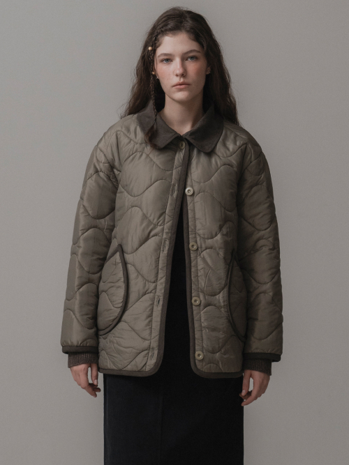 Abode quilting Куртка (khaki)