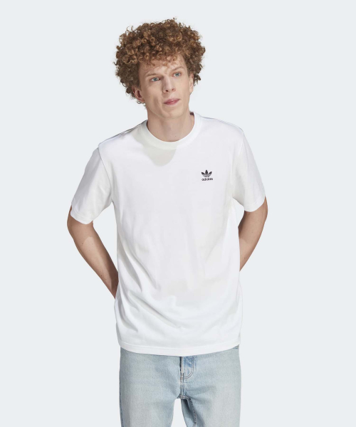 B+F TREFOIL TEE WHITE/BLACK