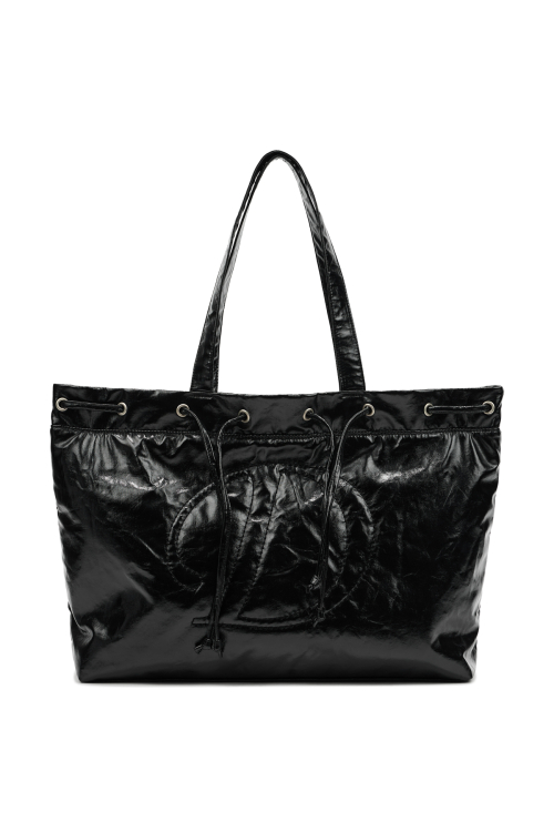 トートバッグ DEINET D STITCH PADDING BAG IN BLACK 다이닛(DEINET) D STITCH PADDING MINI BAG IN BLACK - 사이즈