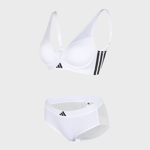 퍼포먼스 에어로레디 올메쉬 브라팬티 WH
