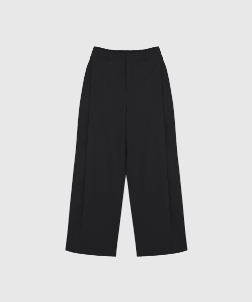 Чиносы straight с одной складкой [BLACK]