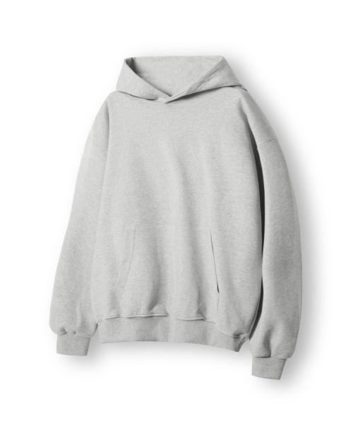 Simply Layering оверсайз худи Grey