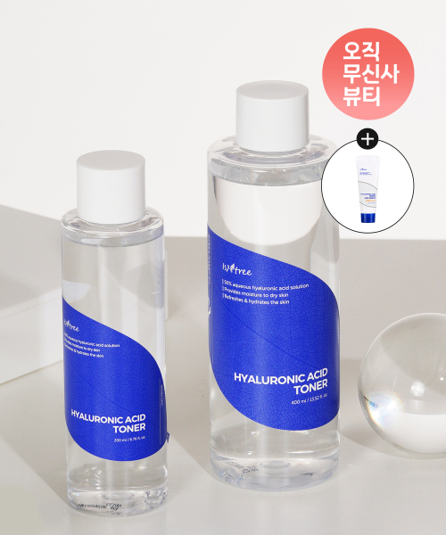 이즈앤트리() [SET] 히아루론산 토너 400ml+200ml ( +증정: 히알루론산 프레쉬 선세럼 10ml) 상품 이미지