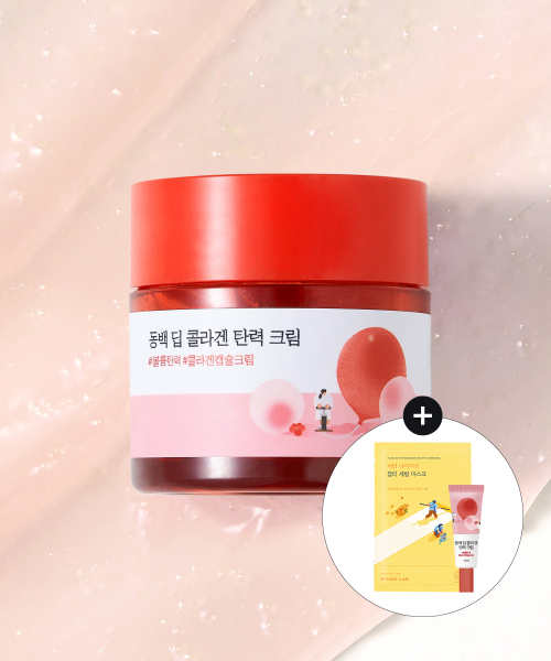 라운드랩() [비타마스크1매증정] 동백 딥 콜라겐 탄력 크림 50ml (+10ml 추가증정) 상품 이미지