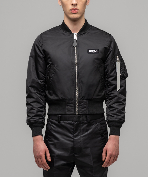 (U) Бомбер Alpha Industries TIGHT CUT FLIGHT BOMBER BLACK