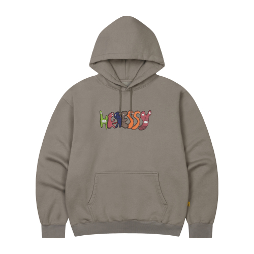EMOJI HOODIE BEIGE