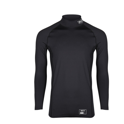 Эластичный лонгслив-поддева BOK-352 (Black)
