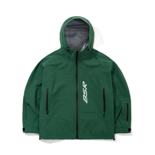 MUSINSA | BSRABBIT BSR Hooded 3L Seam Sealing Jacket Green