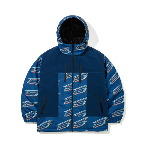Куртка High Hooded Jacket Ocean Blue