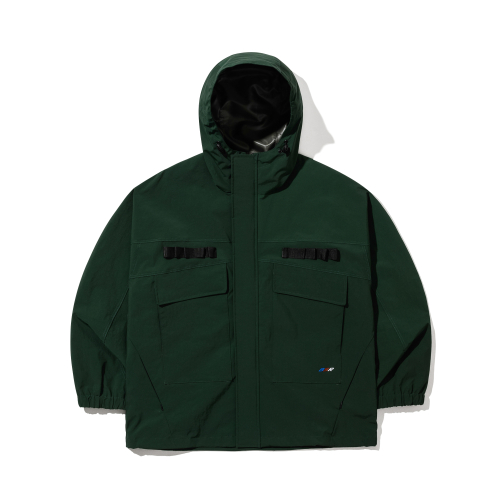 Утончённая куртка с капюшоном Dark Green