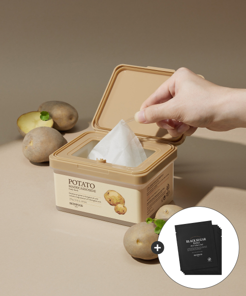 스킨푸드() [블랙슈가패드10매 증정]포테이토 마데카소사이드 데일리 마스크 30매 상품 이미지