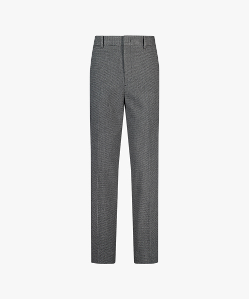 Серые брюки slim fit с мягким поясом LKW27407