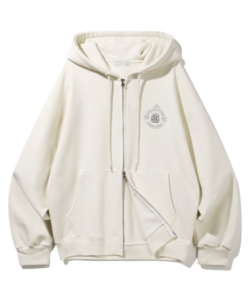 Худи на молнии SIGNATURE B BK76902_Cream